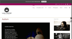 Desktop Screenshot of loumcgill.co.uk
